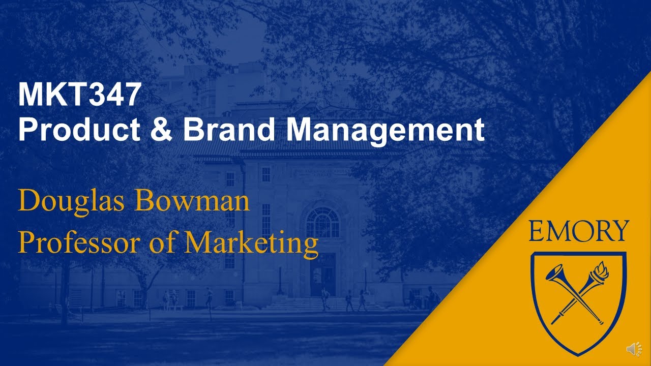 MKT347 Product & Brand Mgmt