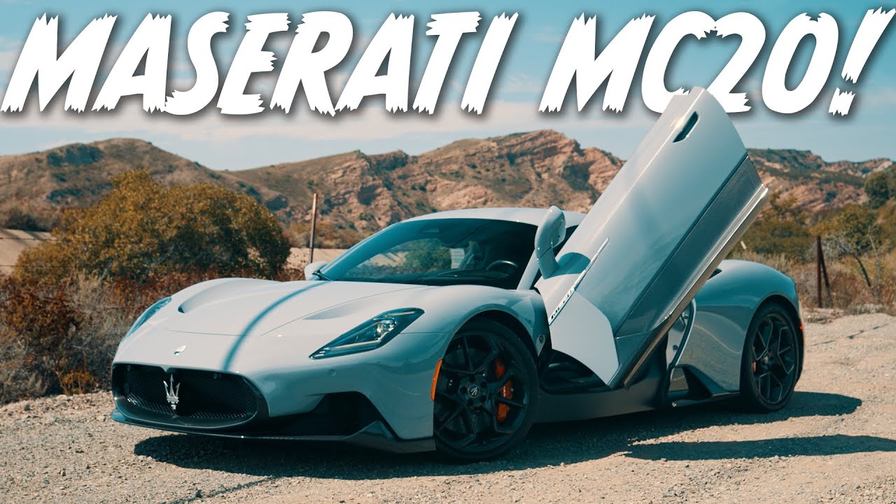 Maserati MC20 2024 года — это настоящий суперкар.
