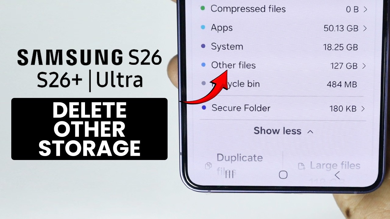 Samsung Galaxy S26 / S26 Ultra: How to Delete Other Storage - Clear Other Files
