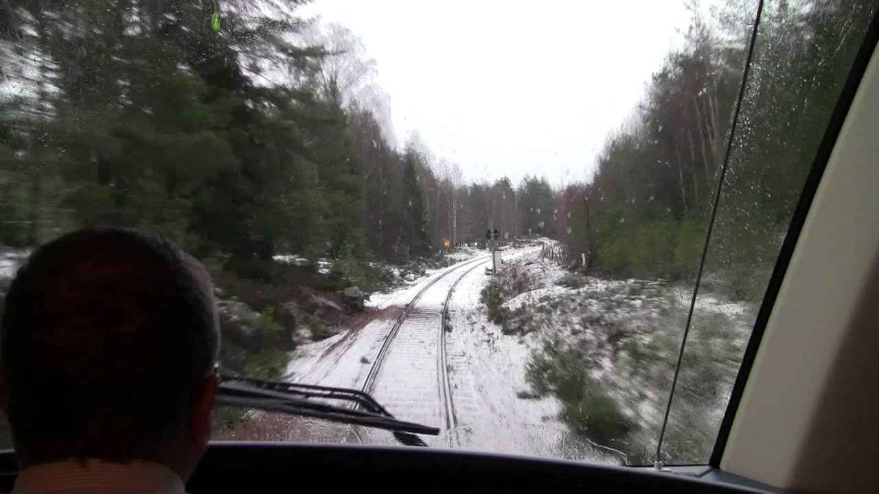 Avgår från Berga mot Oskarshamn med Itinovagn