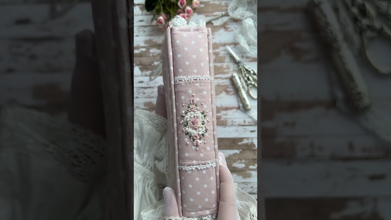 Handmade embroidery notebook #bordado #embroidery #handmade #scrapbooking #journal
