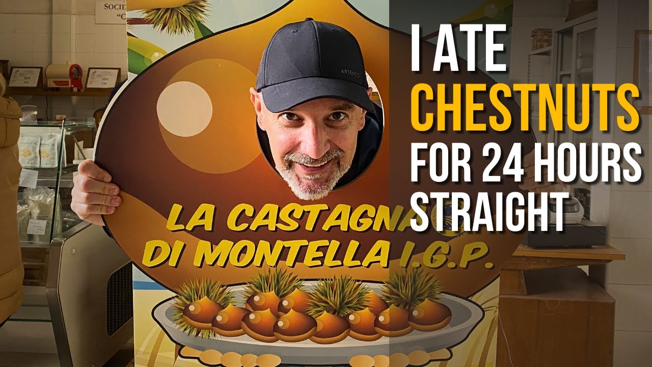 I Ate Chestnuts for 24 Hours Straight! 🇮🇹 #HiddenGems #FoodAndTravel #LocalFlavors #AuthenticFood