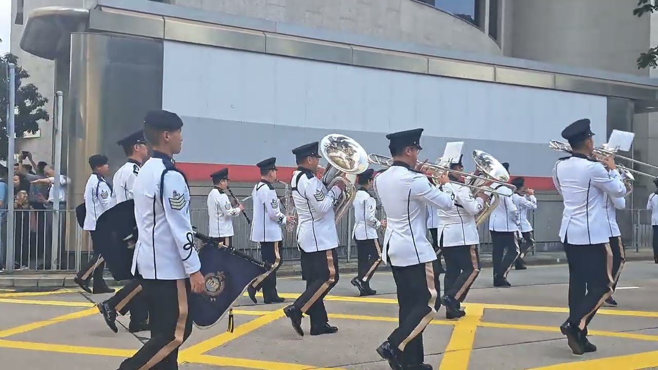 香港, 2023年和平紀念日悼念儀式 - 香港警察樂隊演奏 