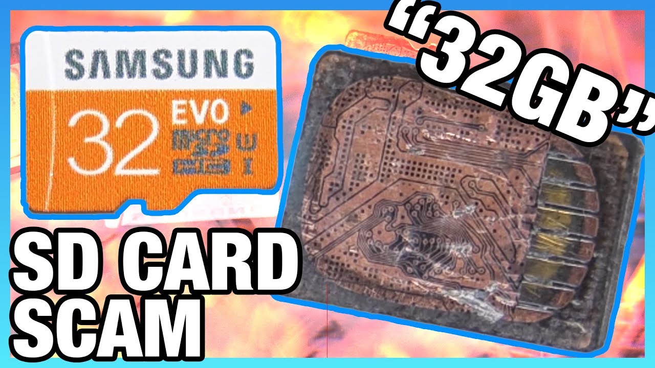 Widespread SD Card Scam: Fake Capacities & Moonlighting Factories