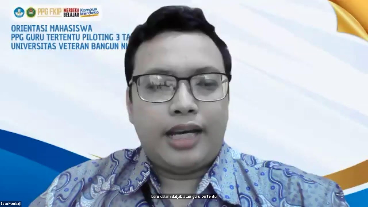 Orientasi Mahasiswa PPG Guru Tertentu Piloting 3 Tahun 2024