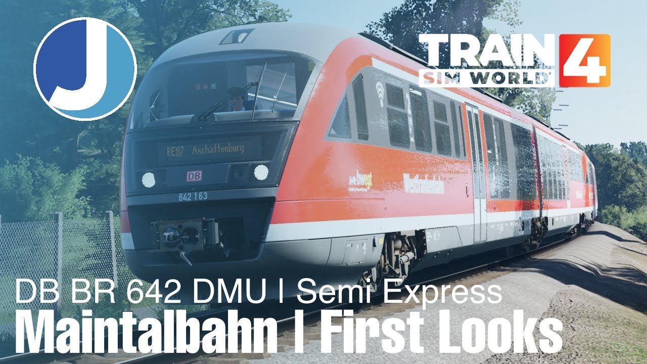 Maintalbahn | Full Run | Train Sim World 4 | DB BR 642 DMU