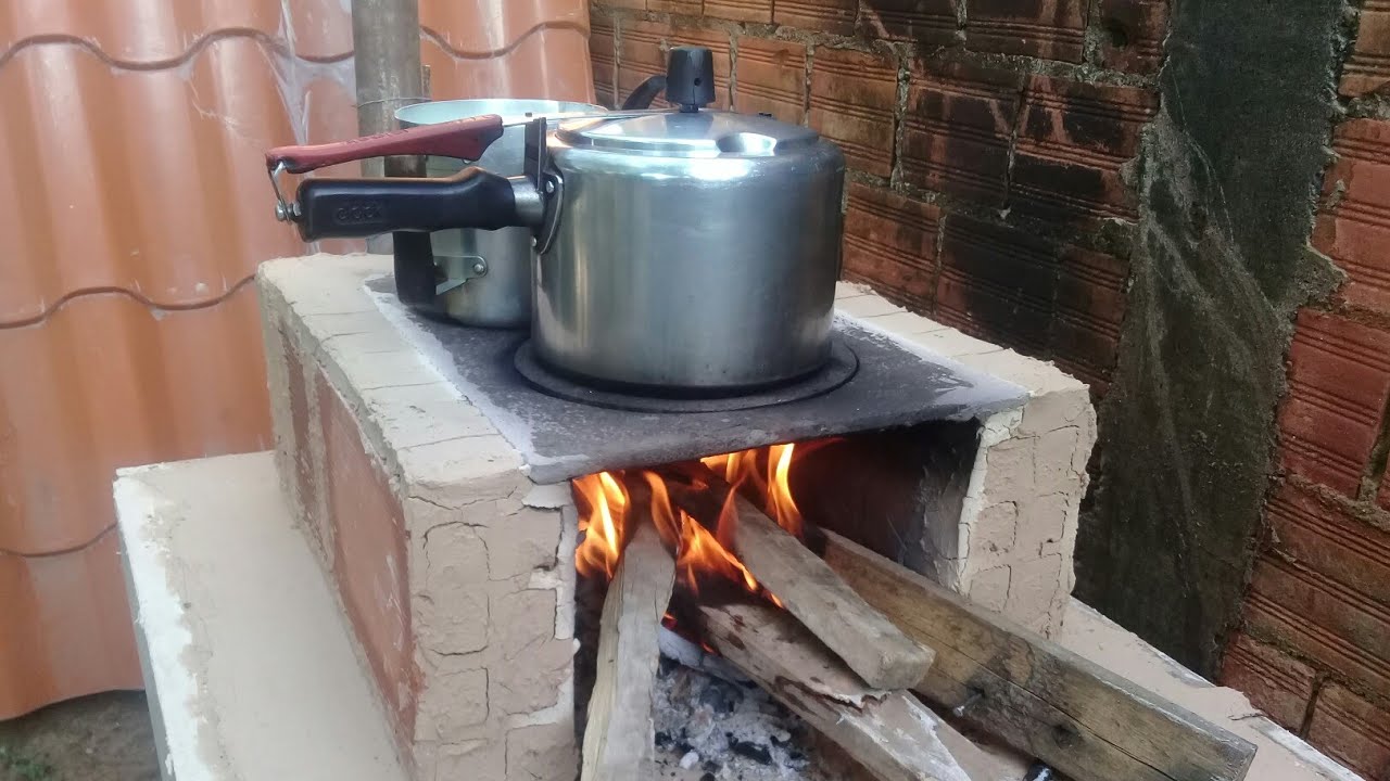 Como fazer um fogão a lenha com barro; simples, fácil e rápido-passo a passo.