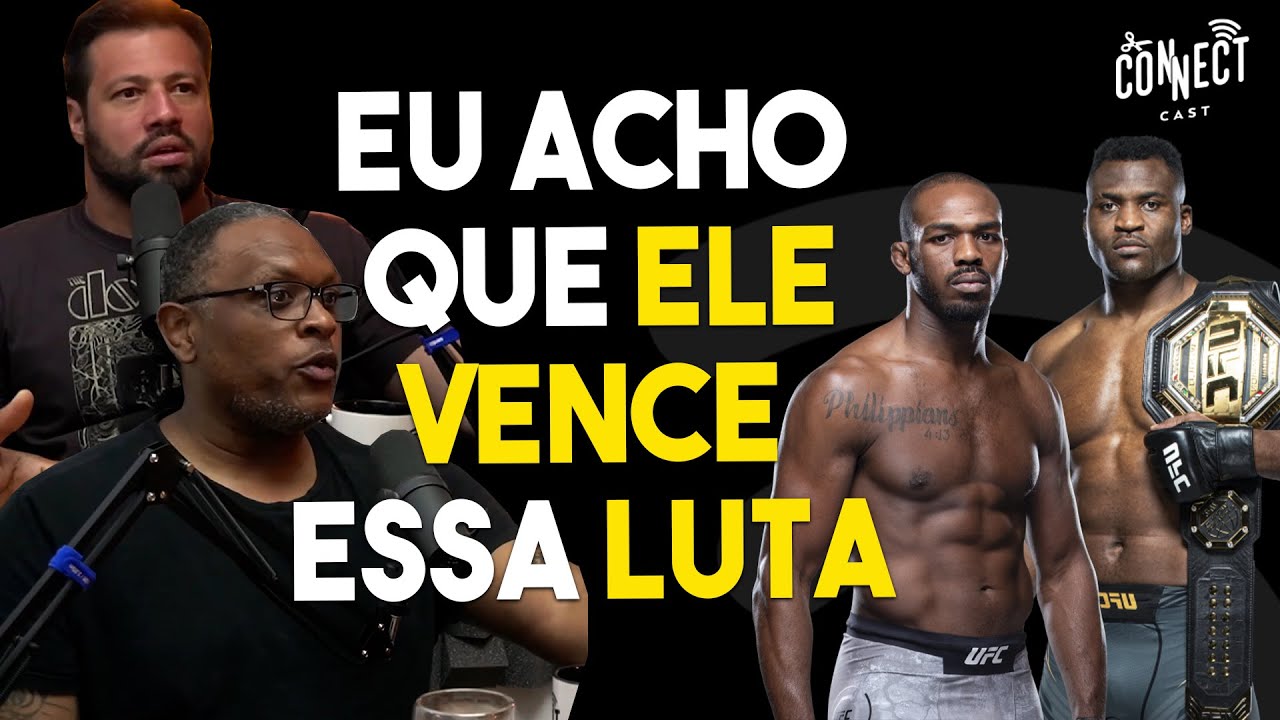 Jon Jones vs Francis Ngannou no UFC e a opinião de Carlão Barreto e André Azevedo para o duelo.
