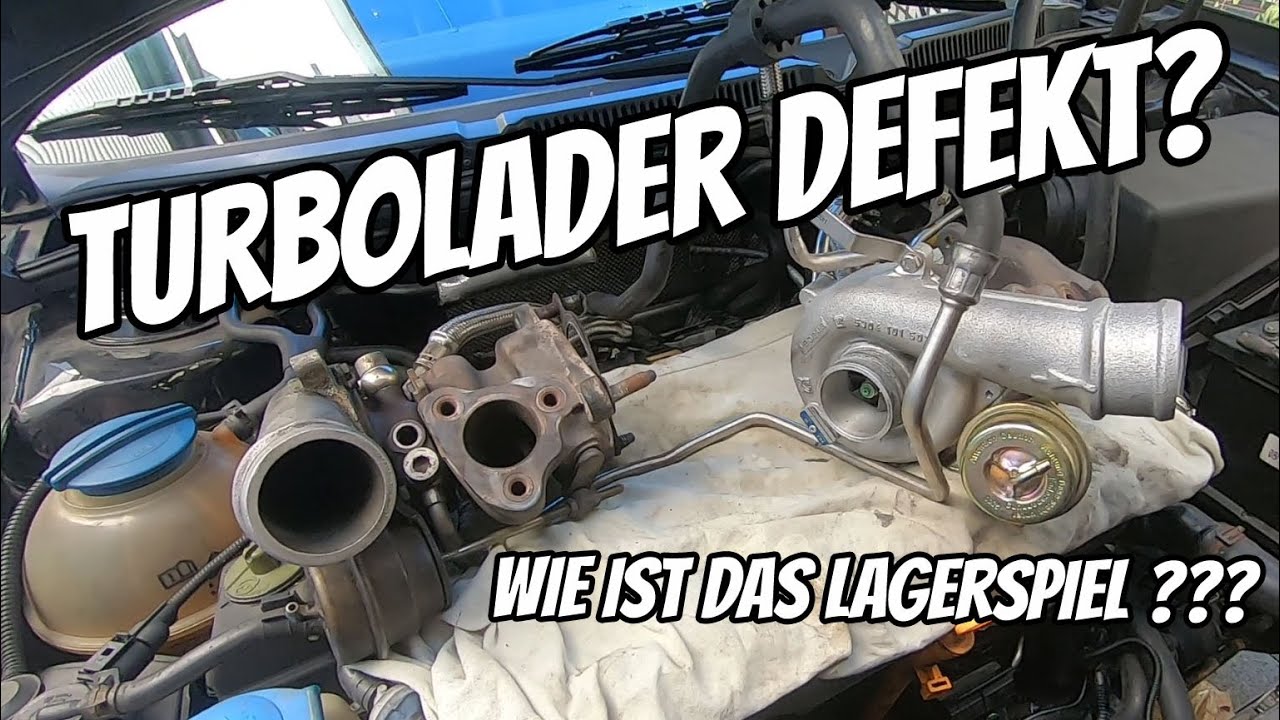 VW Golf 4 1.8T K04 Turbolader verbennt öl und zu viel ladedruck !!!
