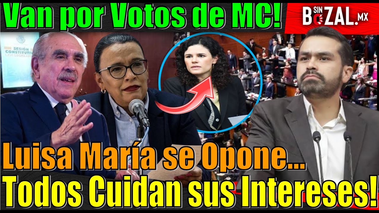 PABLO GÓMEZ Y ROSA ICELA BUSCAN LOS VOTOS DEL MC, LUISA MARÍA CUIDA SUS PROPIOS INTERESES!