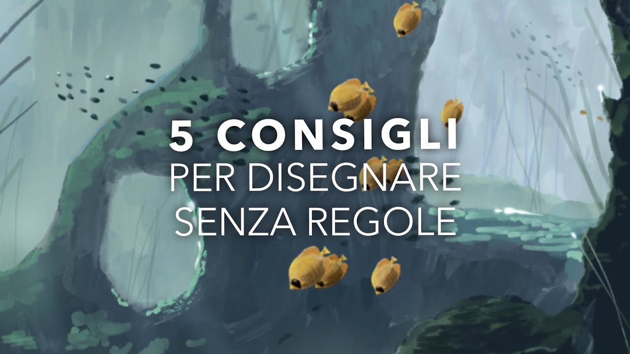PITTURA INTUITIVA E ARTE DIGITALE: 5 consigli per imparare a CREARE SENZA REGOLE a partire da ora!