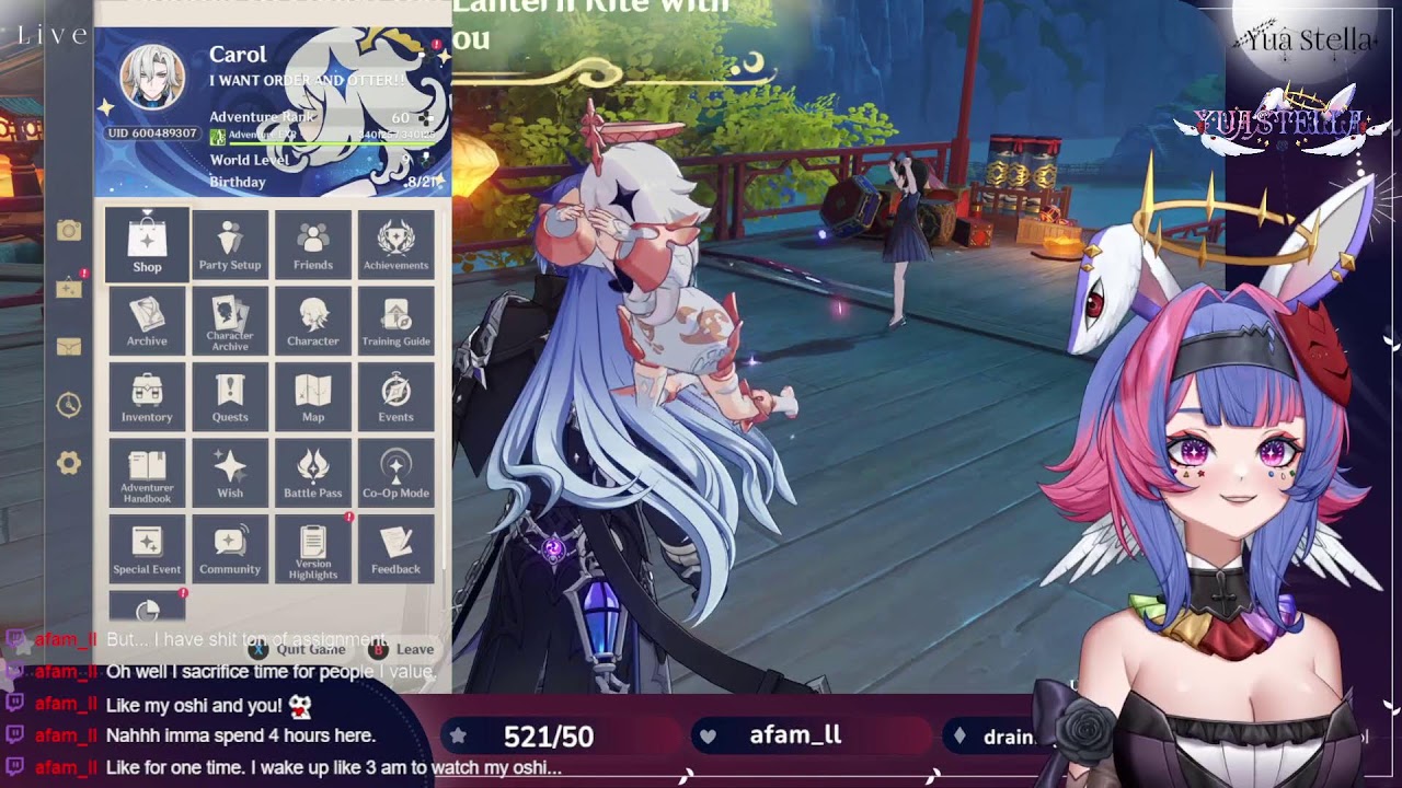 🤡I WANT TO HORSE AROUND WITH MOMMY!!🎭| Genshin Impact Lantern Rite