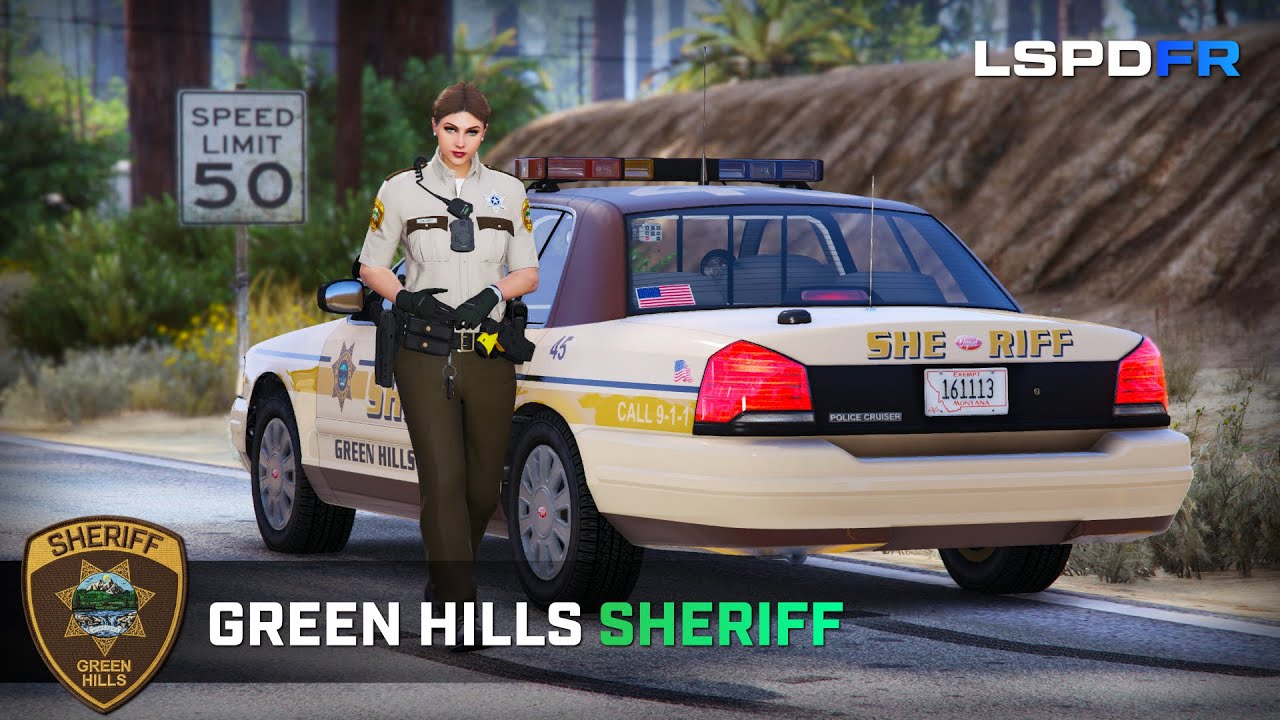 Playing GTA5 as Green Hills Sheriff from Sonic the Hedgehog | GTA5 LSPDFR