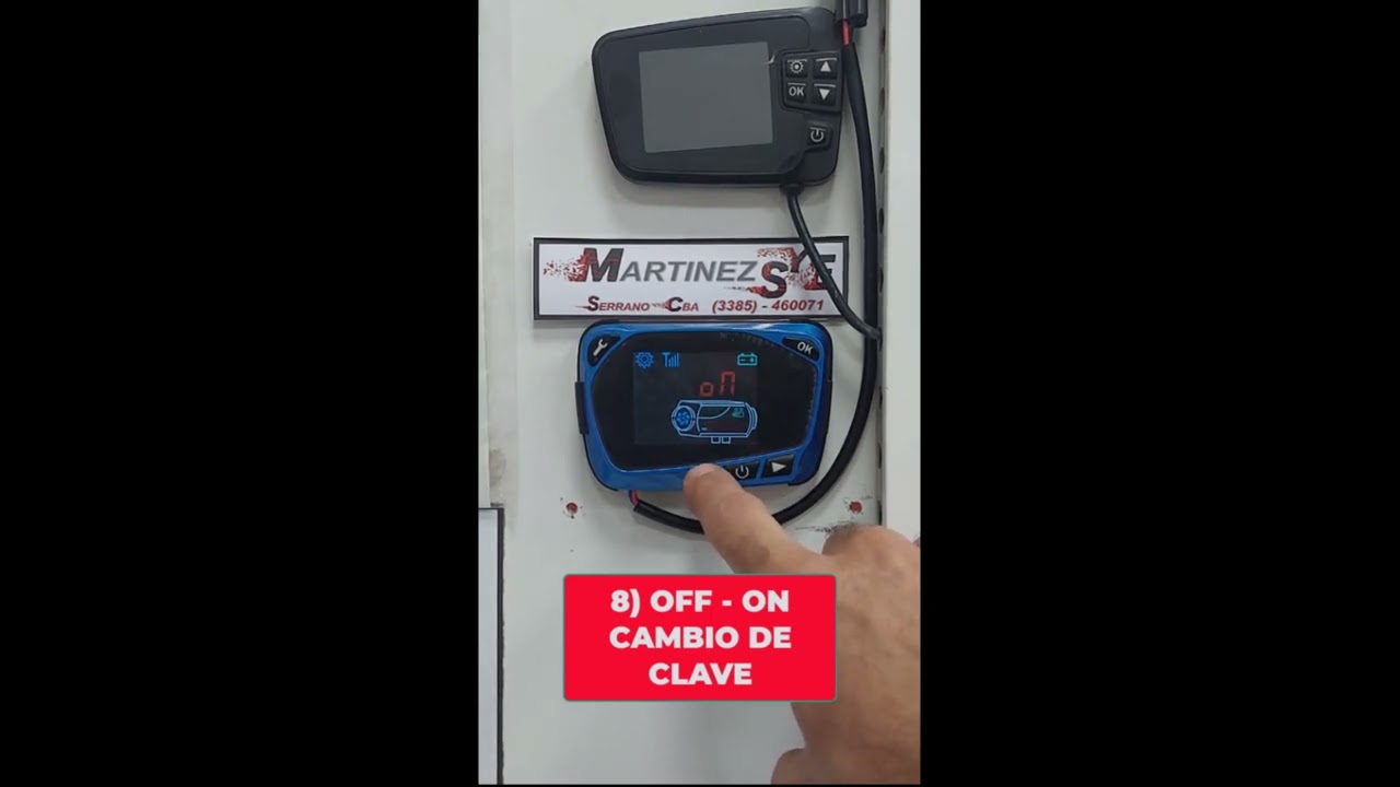 CALEFACTOR DIESEL - Configuración completa Display, uso Correcto