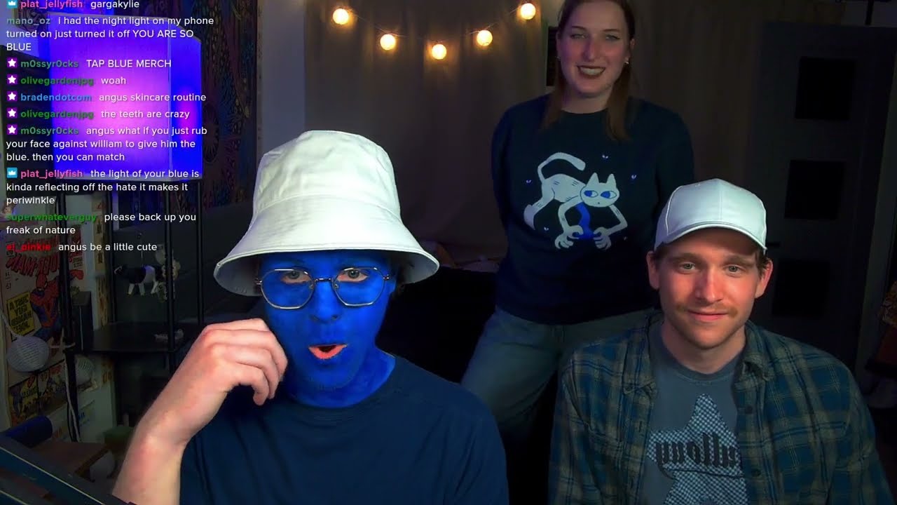 The boys go blue - Smurf Stream
