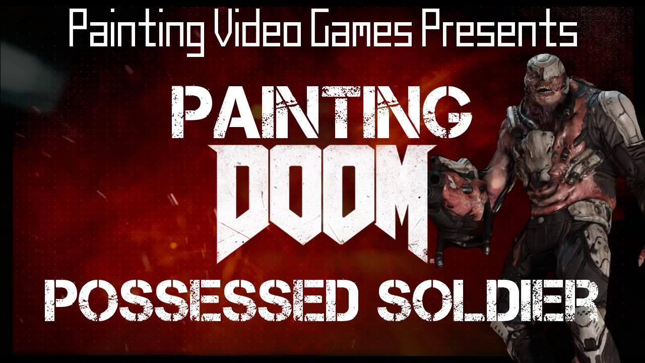 How to paint the possessed soldier from the Doom board game