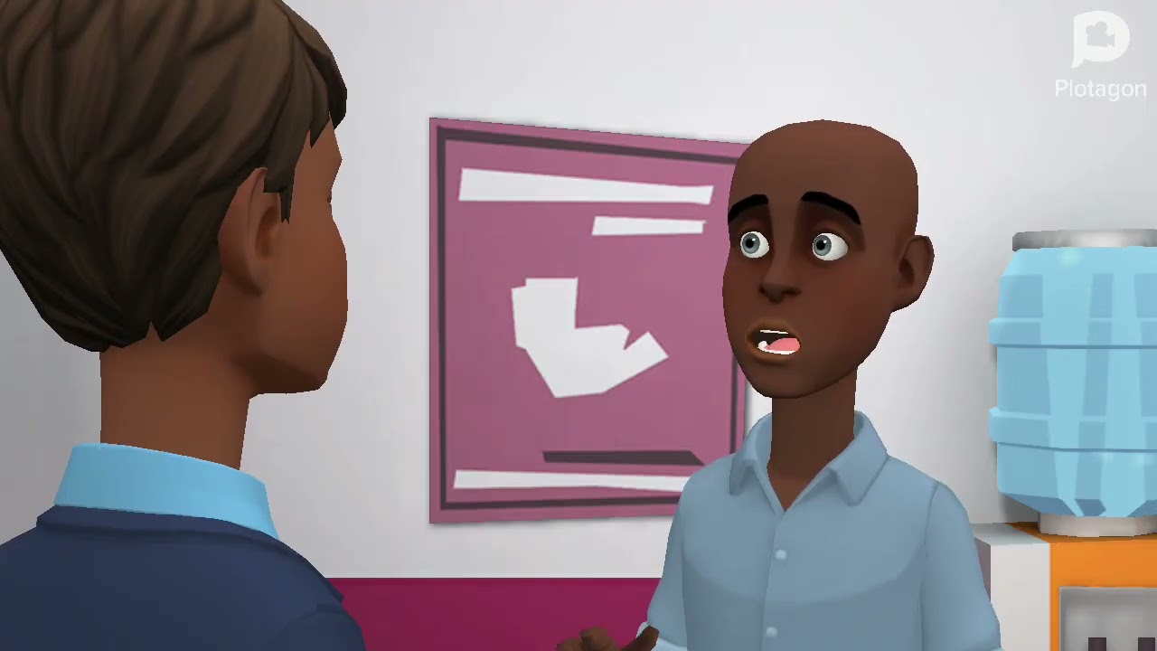Classic Caillou hangs out with Xavier/Grounded