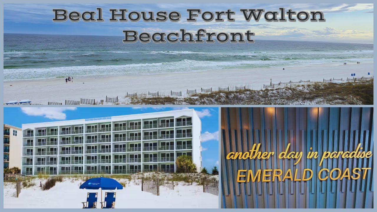 Beal House Fort Walton Beachfront | Hotel and Room Tour | Fort Walton Beach, Florida