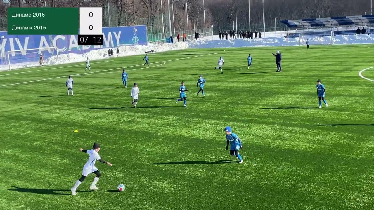 ФК Динамо (Київ) U10 — ФК Динамік (Київ) U11 | Огляд матчу | 2026