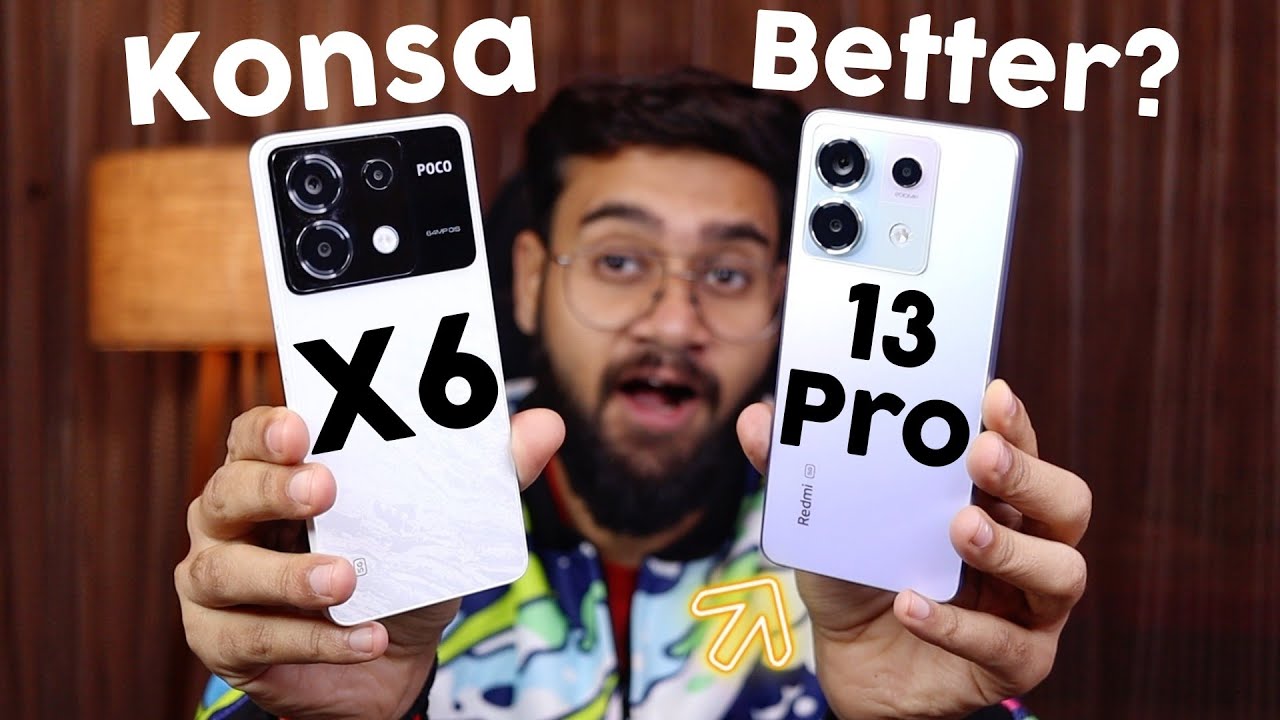 Redmi Note 13 Pro vs POCO X6 5G *Full Comparison* ⚡ KONSA BETTER HAI?