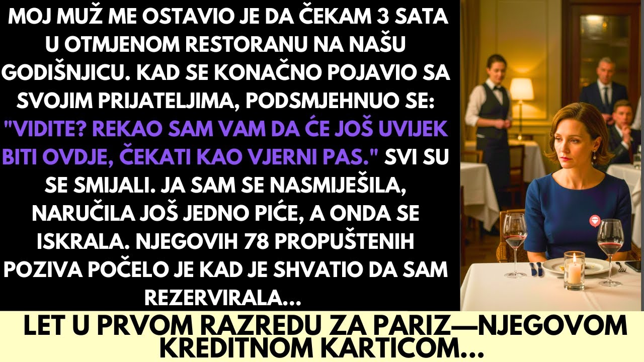 Ponížil Mě Na Našem Výročí — Tak Jsem Letěla První Třídou Do Paříže Na Jeho Kartu!
