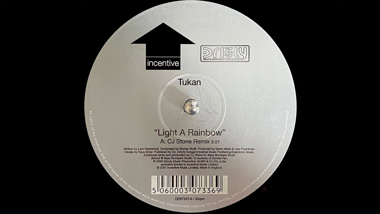 Tukan - Light A Rainbow (CJ Stone Remix) (2001)