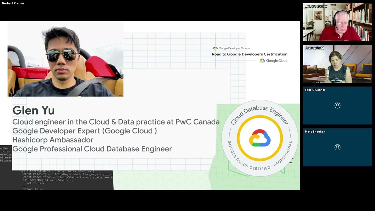 Professional Cloud Database Engineer Certification Workshop - Formal Session 1 June 18 2024