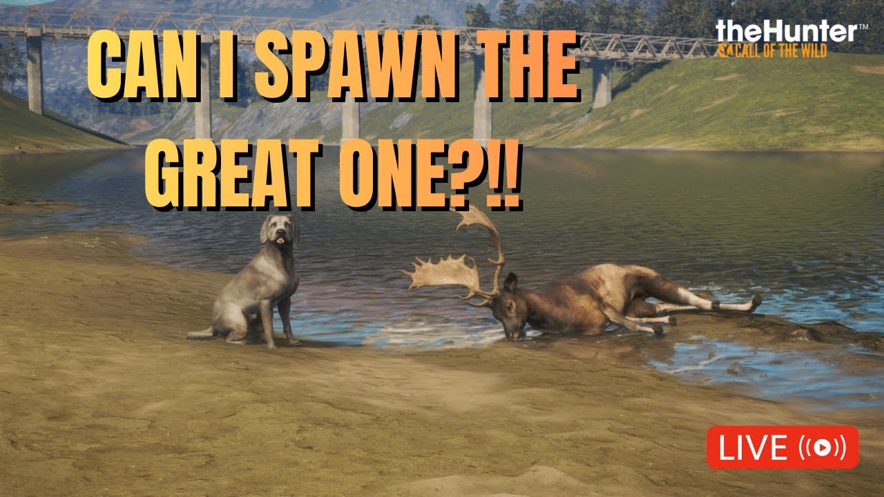 Can I Spawn The GREAT ONE Fallow Deer -  Hunter Call of The Wild