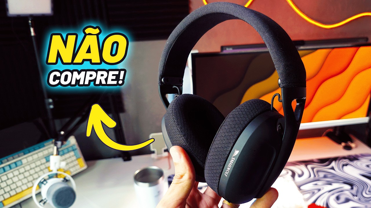 Esperava BEM MAIS! 😢 SmailWolf L80 Headset Wireless Barato! 🎧 [Review]