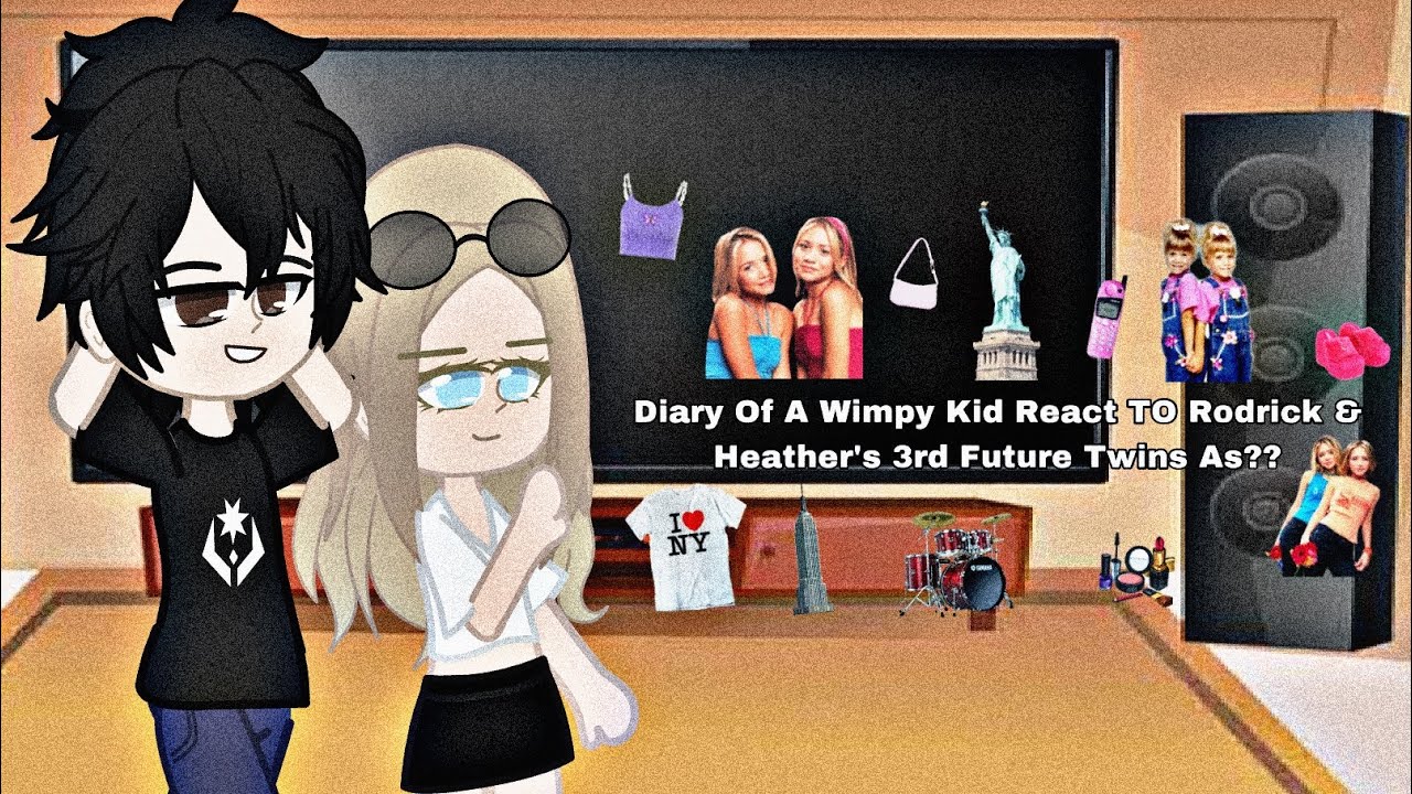 Diary Of A Wimpy Kid React To || Rodrick & Heather’s 3rd Future Kids As Twins || New York Minute ||