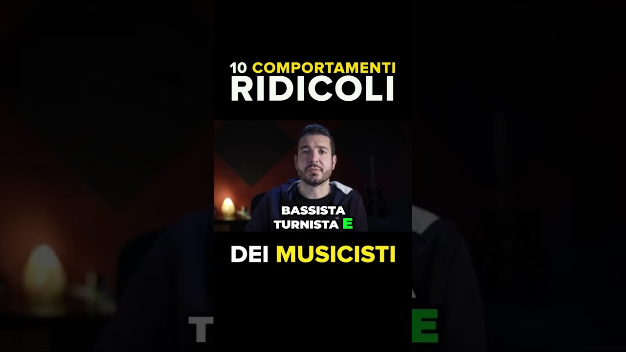 Musicisti che sminuiscono i colleghi! #shorts