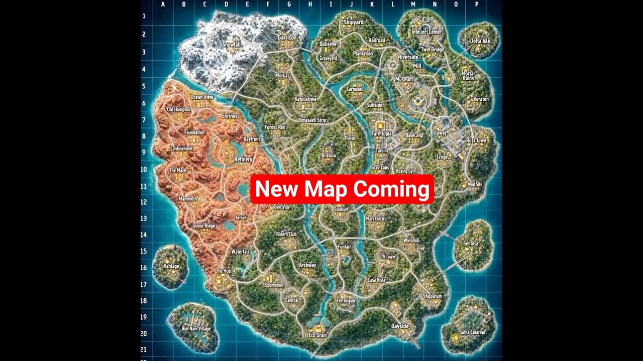 New Big Map Coming Soon After Update in Free Fire 🔥