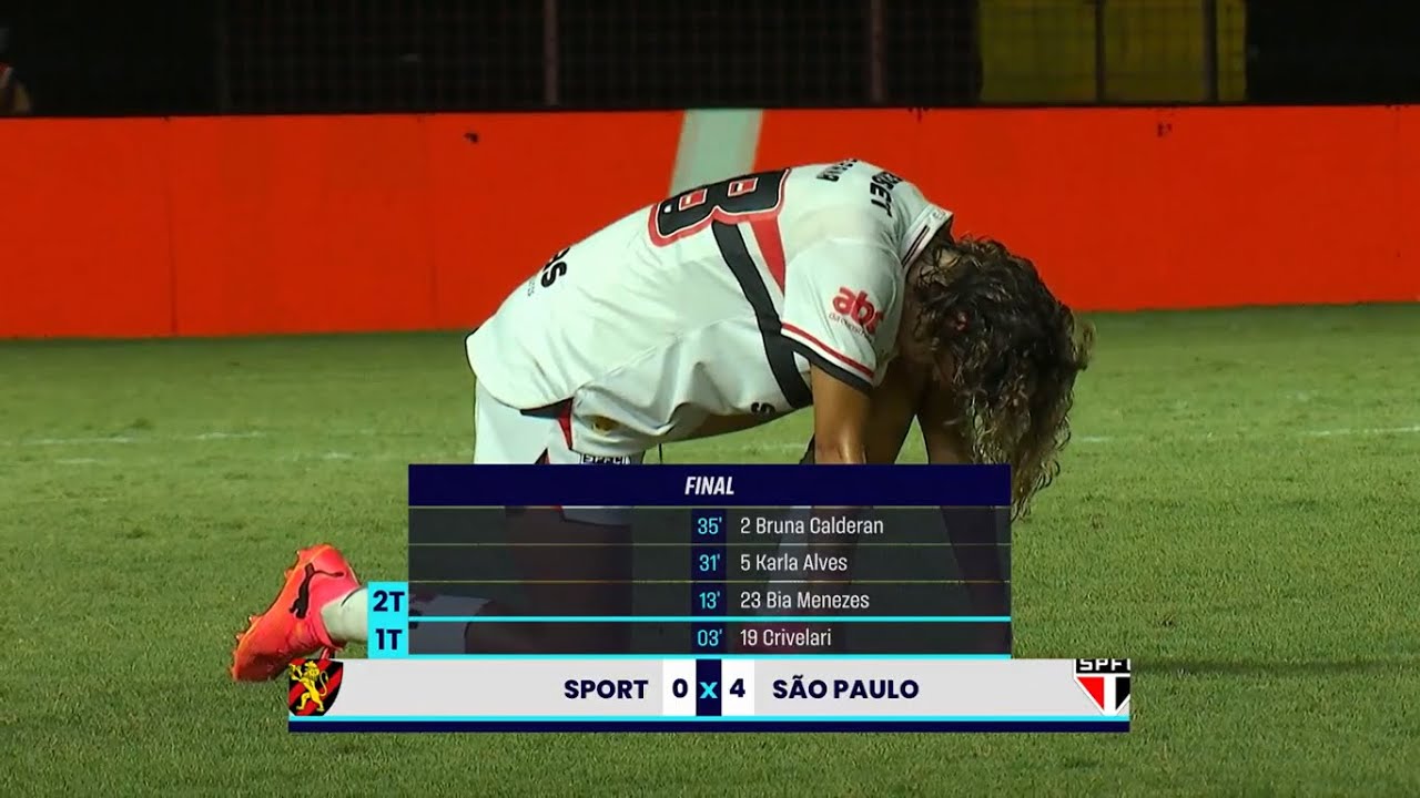 Compacto | Sport 0x4 S&atilde;o Paulo (Supercopa Feminina 2025 - Quartas)