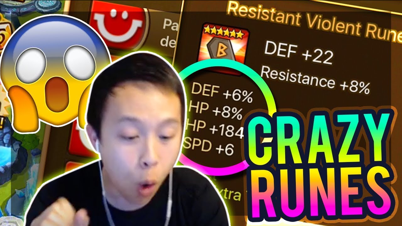 10x Rune Pack Opening! - Runes Gone WILD! ft. Awizardneedsabeard - Summoners War