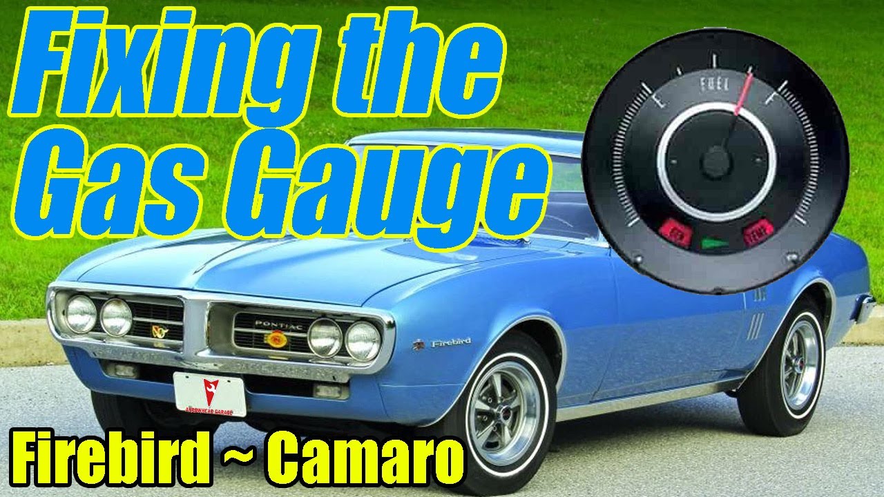 1967 Pontiac Firebird Gas Gauge Isn't Working - How to Remove Firebird Camaro Gauges