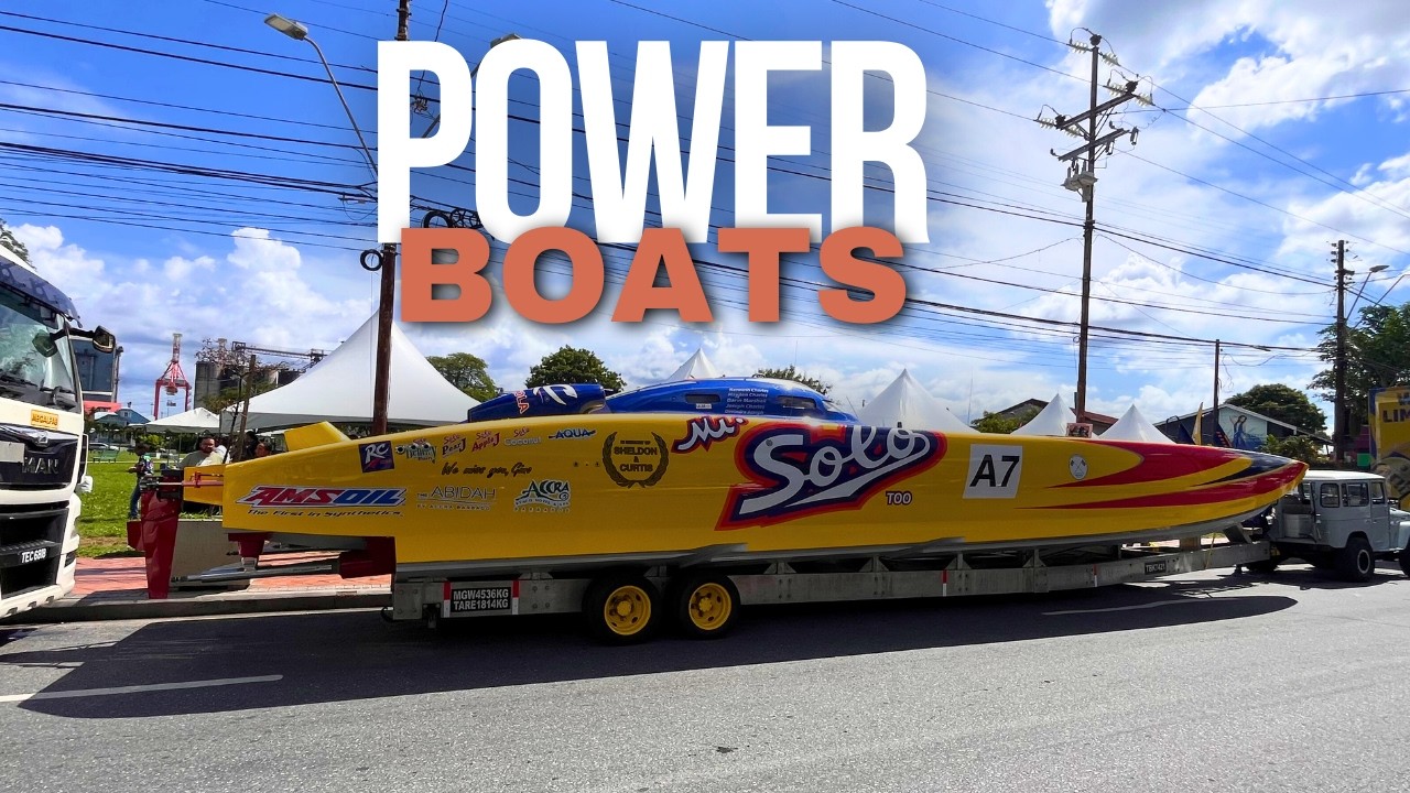 The Powerboats for the 2025 Great Race