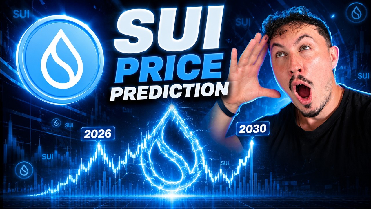 Прогноз цены криптовалюты SUI на 2026 и 2030 годы (БЕЗУМНАЯ графическая модель!!)