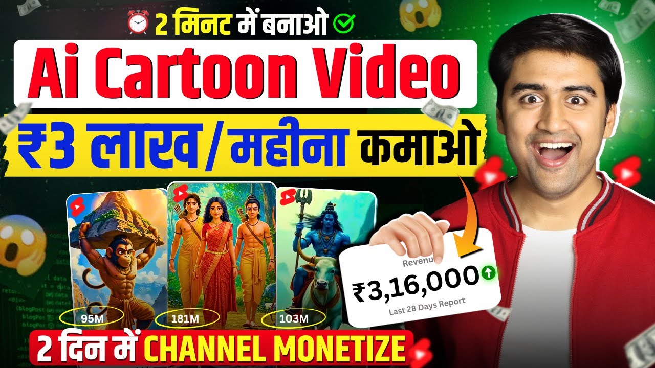 🔴 Ai se Animation Cartoon Video kaise banaye | How To Make Cartoon Animation In Mobile│Free Ai Tool💹