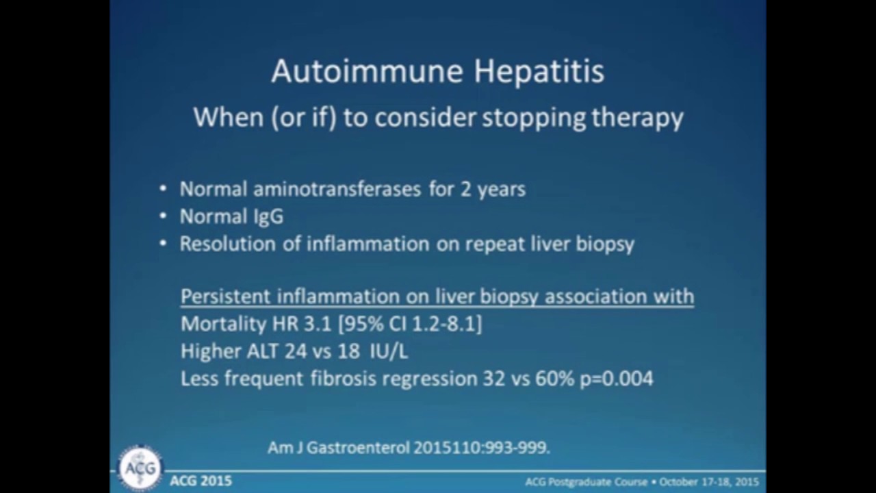 Autoimmune Hepatitis