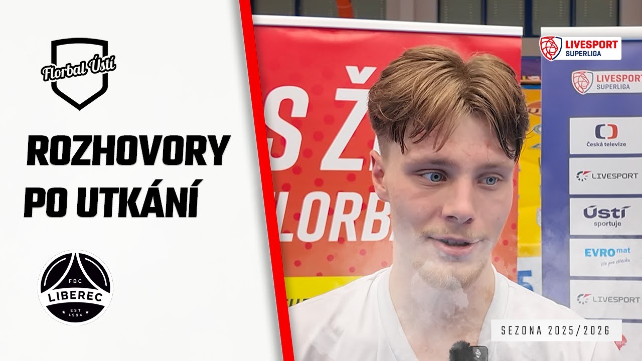 Rozhovory po utkání LS 5. kolo: Florbal Ústí - FBC Liberec 7:4