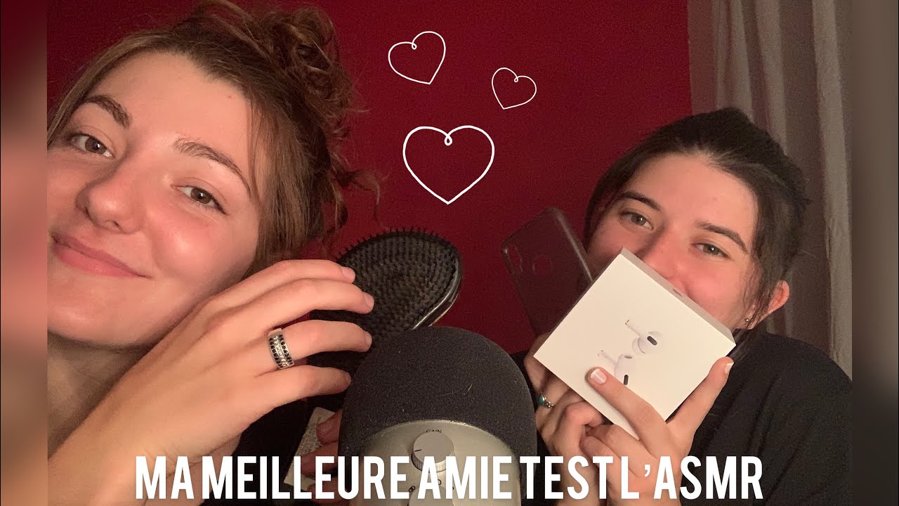 ASMR | Ma meilleure amie test l'ASMR *Multi-déclencheurs* 👭
