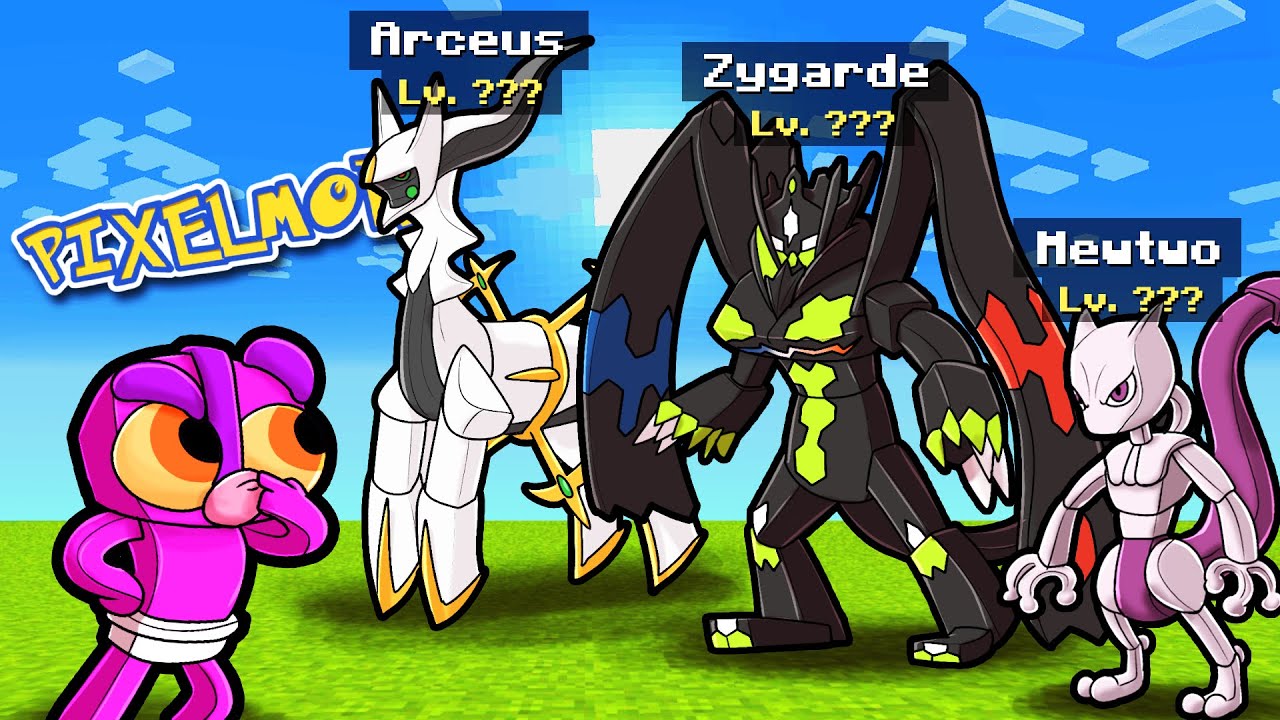 1v1 Pixelmon LEGENDARY Randomizer! (Minecraft Pokemon)