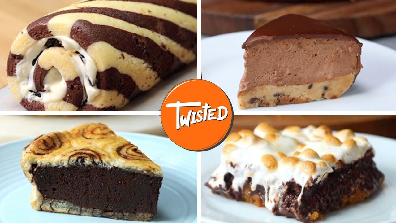 7 Best Twisted Chocolate Desserts | Chocolate Cake Recipes | Homemade Brownies | Twisted