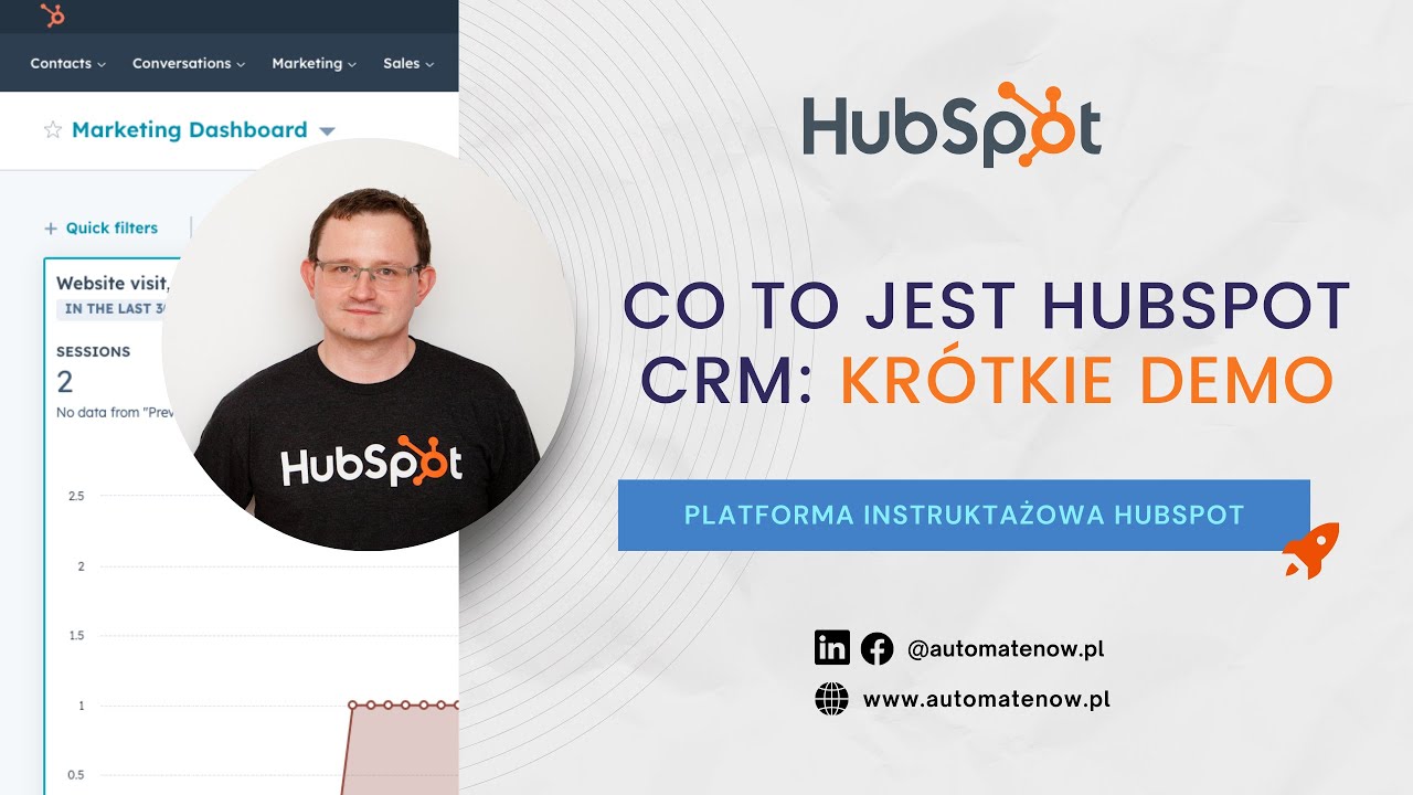 Co to jest HubSpot CRM: Kr&oacute;tkie Demo
