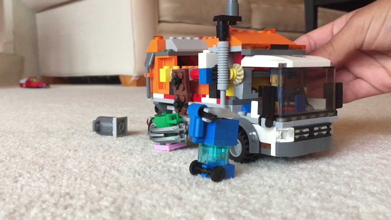 My very own lego garbage truck