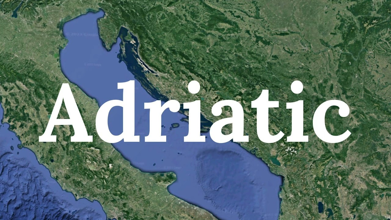 GEOGRAPHY OF ADRIATIC SEA in 1 minute 🗺️