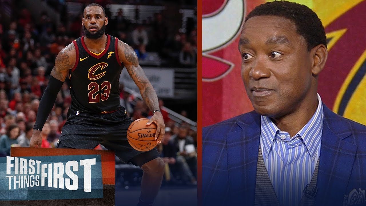 Isiah Thomas joins Nick and Cris to talk M.J. vs LeBron, Kyrie's handles | FIRST THINGS FIRST