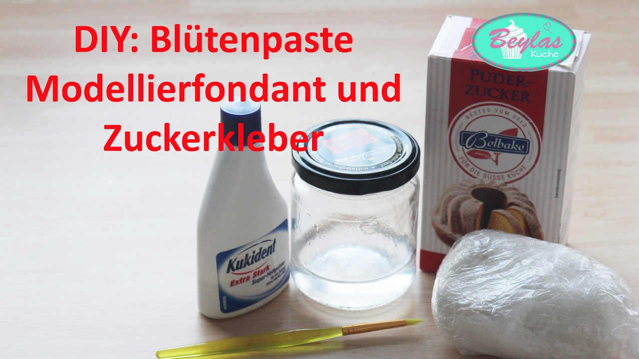 DIY : Bl&uuml;tenpaste, Modellierfondant und Zuckerkleber - Grundlagen II Herstellung von Fondanttorten