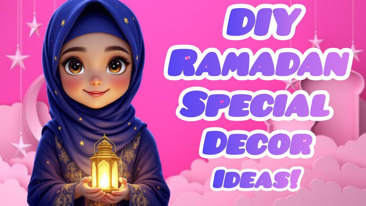 DIY Ramadan special decor ideas 💡