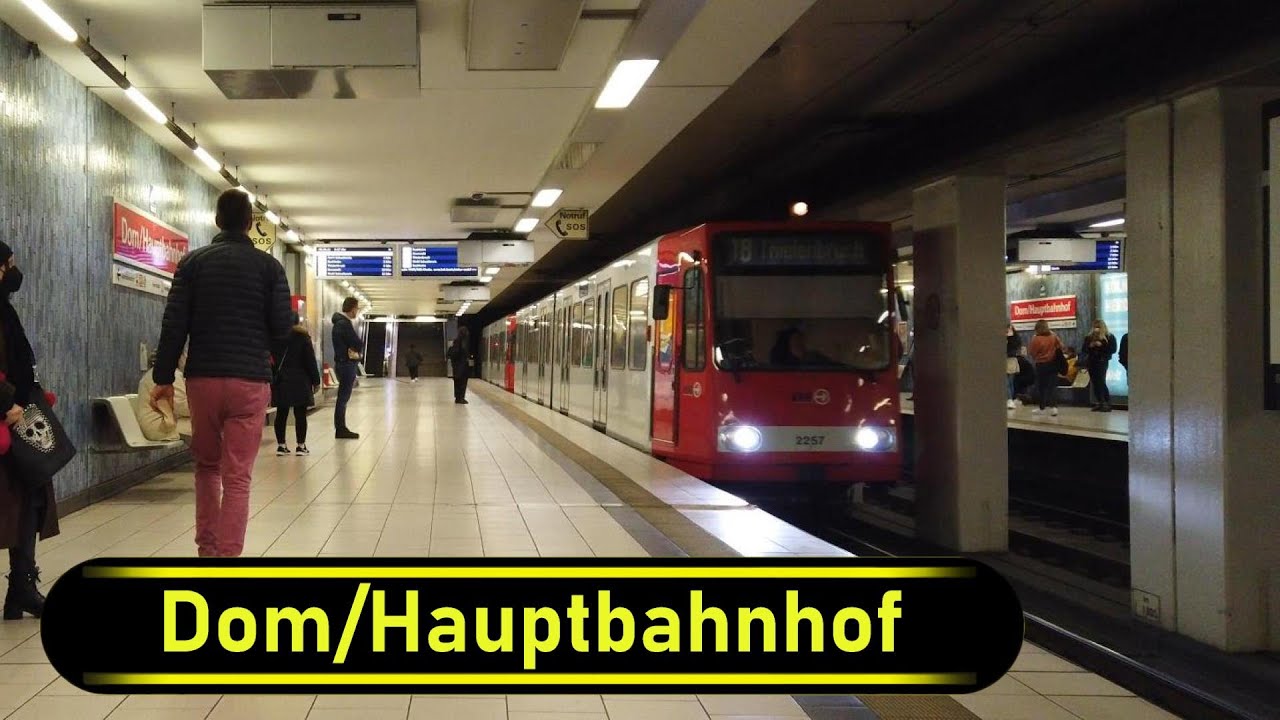 Stadtbahn Station Dom/Hauptbahnhof - Cologne 🇩🇪 - Walkthrough 🚶